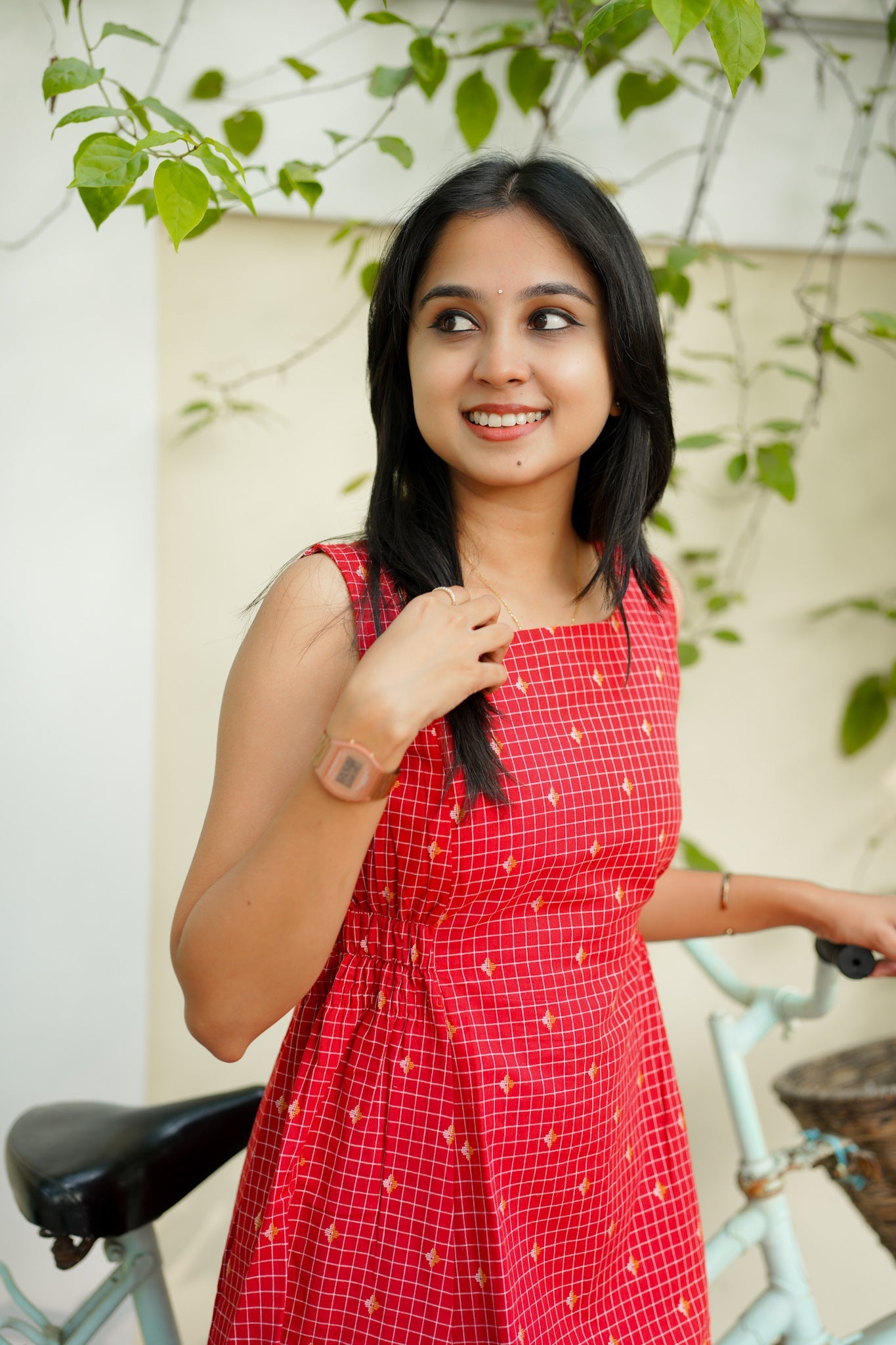 Cherry Crush ALine Maxi