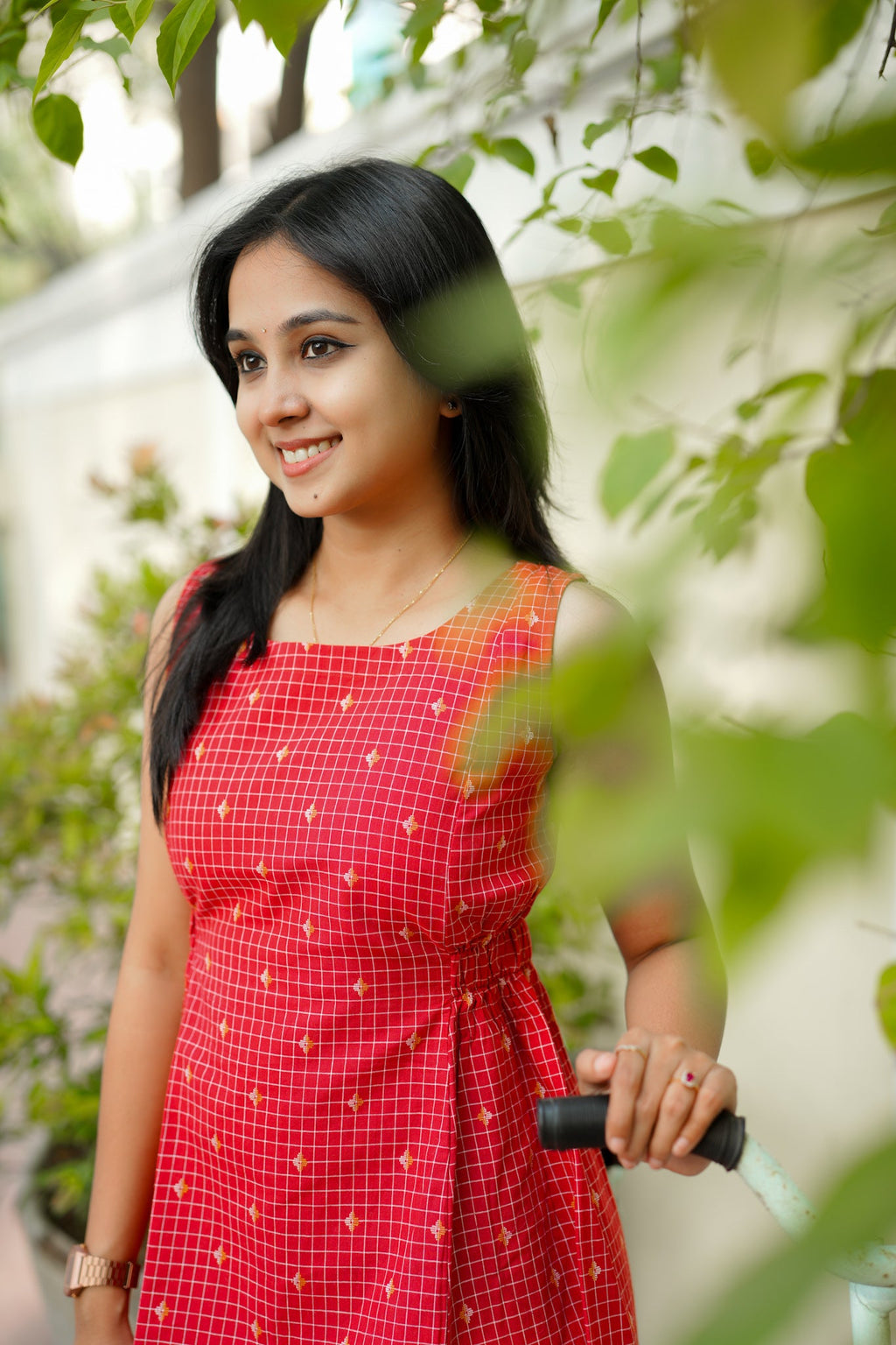 Cherry Crush ALine Maxi