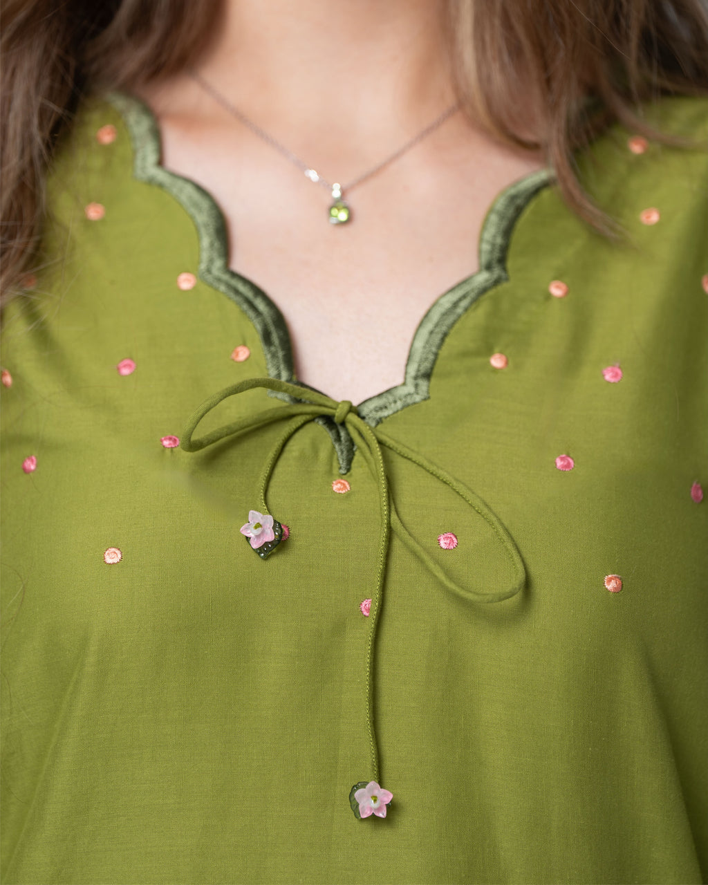 Arohi Floral Embroidered Kurta with Patiala Salwar Set