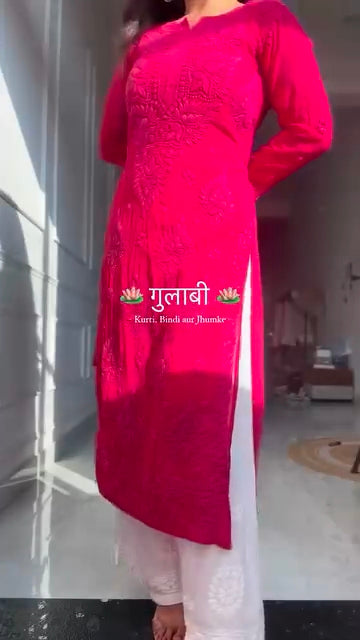 Pihu Georgette Straight Kurta Set