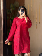 Mehak Noor Embroidered Cotton Co-Ord Set