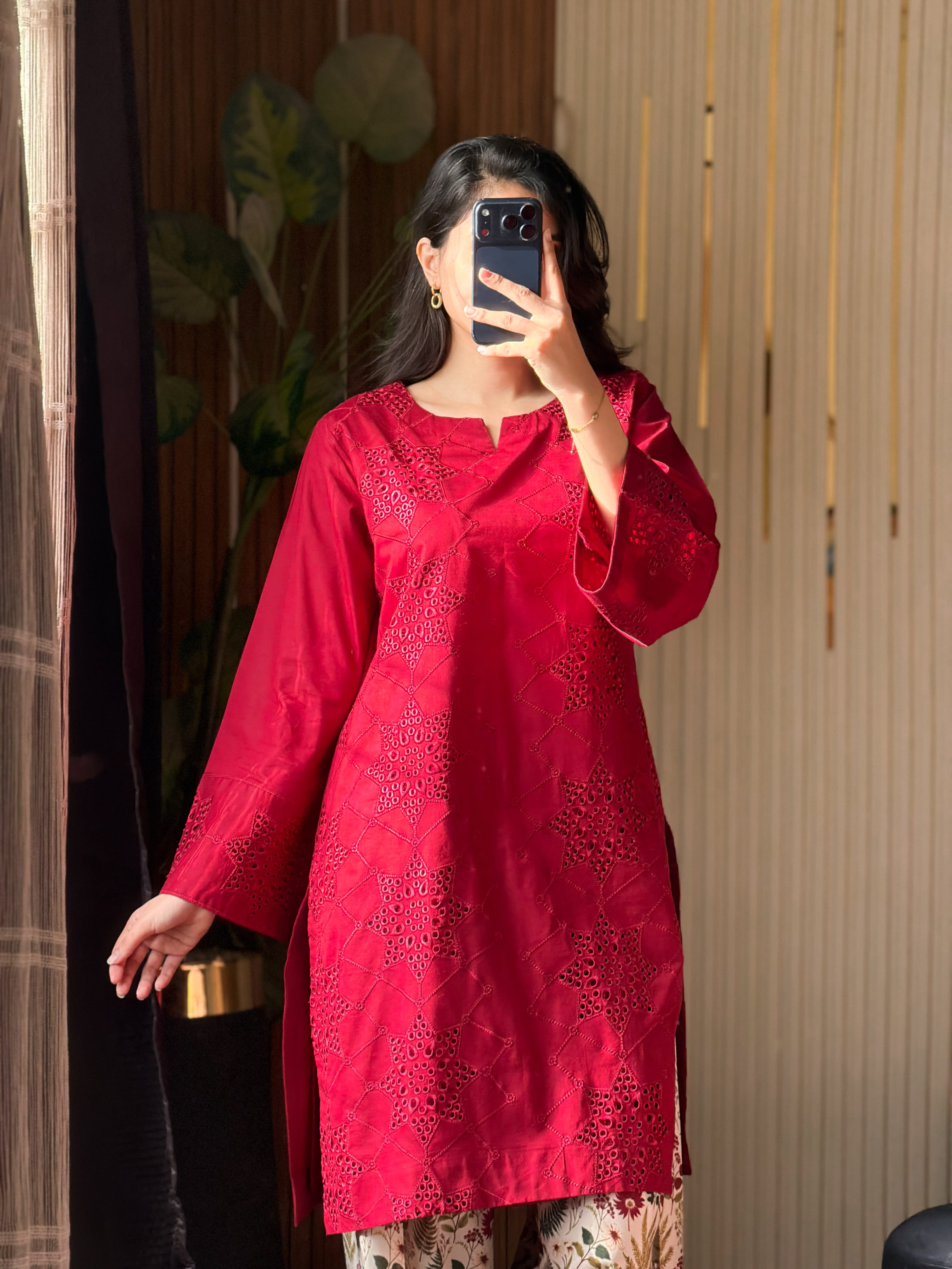 Mehak Noor Embroidered Cotton Co-Ord Set