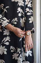 Black Floral Co-Ord Set